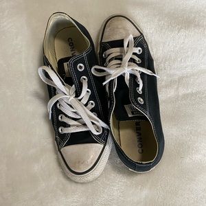 Classic black and white converse